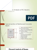 Lecture 2.a Analysis of RC Beams