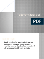 Obstetric Shock