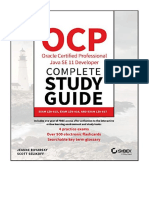 OCP Oracle Certified Professional Java SE 11 Developer Complete Study Guide: Exam 1Z0-815, Exam 1Z0-816, and Exam 1Z0-817 - Jeanne Boyarsky