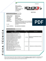 KONOX 60 FW - Ficha Tecnica