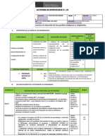 Sesion de Aprendizaje DPCC 4 Año Junio