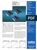 CTC Current Transducer Data Sheet