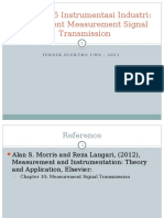 Material 5 Instrumentasi Industri: Instrument Measurement Signal Transmission