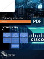 Cisco Systems Inc.: Group 10 Group 11