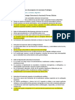 Banco de Preguntas Digestivo, Vasos Sanguíneos y Corazón. Anatomía Patológica Robbins 9na Edición