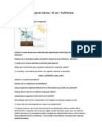 Setembro 2018 Avaliação de Ciências PDF