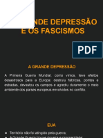 A Grande Depressão E Os Fascismos