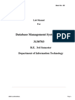 DBMS Lab Manual 6116