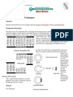 Recombinant DNA Techniques: Objective