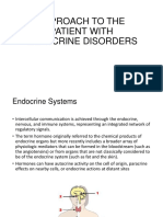 Approach To The Patient With Endocrine Disorders