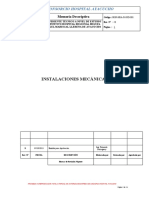 Memoria Descriptiva - Gases Medicinales