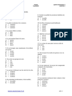 Exercices Verbes Présent QCM