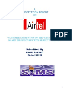 My Dissertation Report On Airtel