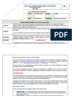 Ficha de Refuerzo 1ro Edu. Ciudadanía - 2021 2022