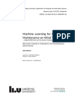 Machine Learning For Predictive Maintainance On Wind Turbines