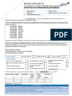 Acta Admnistrativa Por Incidencia en Facturación Electrónica