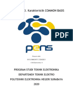 Praktikum 3.karakteristik Common Basis