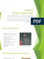 Looking at The Filipino Past