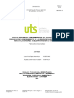 Docencia: Página 1 DE 88 Informe Final de Trabajo de Grado en Modalidad de Práctica VERSIÓN: 1.0