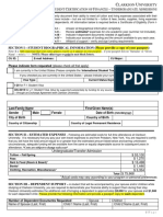 I S C F - U A: SECTION I - STUDENT BIOGRAPHICAL INFORMATION (Please Provide A Copy of Your Passport)