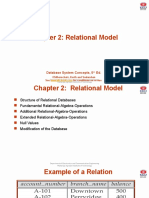 Chapter 2: Relational Model: Database System Concepts, 5 Ed