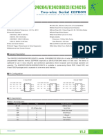 K24C02 (C) /K24C04/K24C08 (C) /K24C16: Two-Wire Serial EEPROM