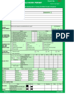 Joint Job Site Inspection When Issuing and or Closing Out Work Permit Is Required