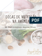 E-Book - Dicas de Nutrição Na Anemia