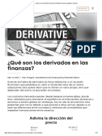 ¿Qué Son Los Derivados Financieros - Definición, Tipos y Ejemplos Comunes