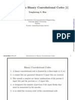 DC Convolution Codes