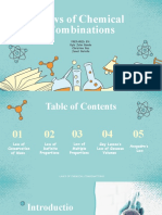 Laws of Chemical Combinations