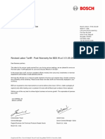 BDS - Labor - Tariff Latest