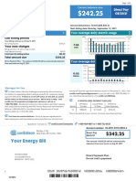 Your Energy Bill: Your Bill Breakdown Your Average Daily Electric Usage