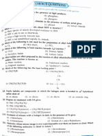 Haloalkanes and Haloarenes - MCQS