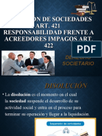 Derecho Societario, Extinsion de La Sociedad