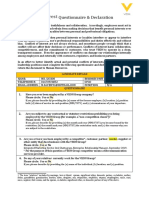 2.conflictof Interest Questionnaire & Declaration