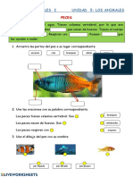 Ciencias Naturales 2 Unidad 5: Los Animales: Peces