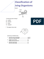 Classificationof - Living - Organism - MCQs