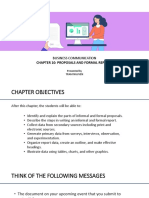 Chapter 10: Proposals and Formal Reports: Business Communication