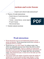 Weak Interaction Phy305