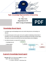 Unit-3. - Knowldge Representaion Reasoning