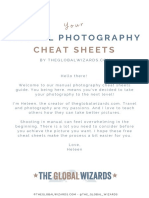 Cheat Sheet Manual Photography FREE Printable 1