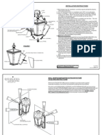 Installation Instructions: 6 Corp or Ate Pa Rkway Goose Cree K SC 29445 WWW Quoizel Com, - .