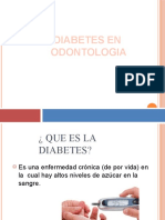 Diabetes en Odontologia