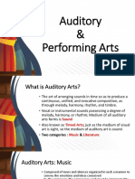 10 Auditory Performing Arts PDF