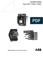 Type P8n, PQ8n, PN8n: Auxiliary Relay