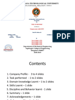 Internship PPT Format