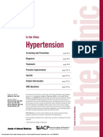 Hypertension Annals of Internal Medicine 2014