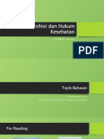 Etika Profesi Dan Hukum Kesehatan: Fikri Mourly Wahyudi