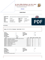 MBA Goel Marksheet